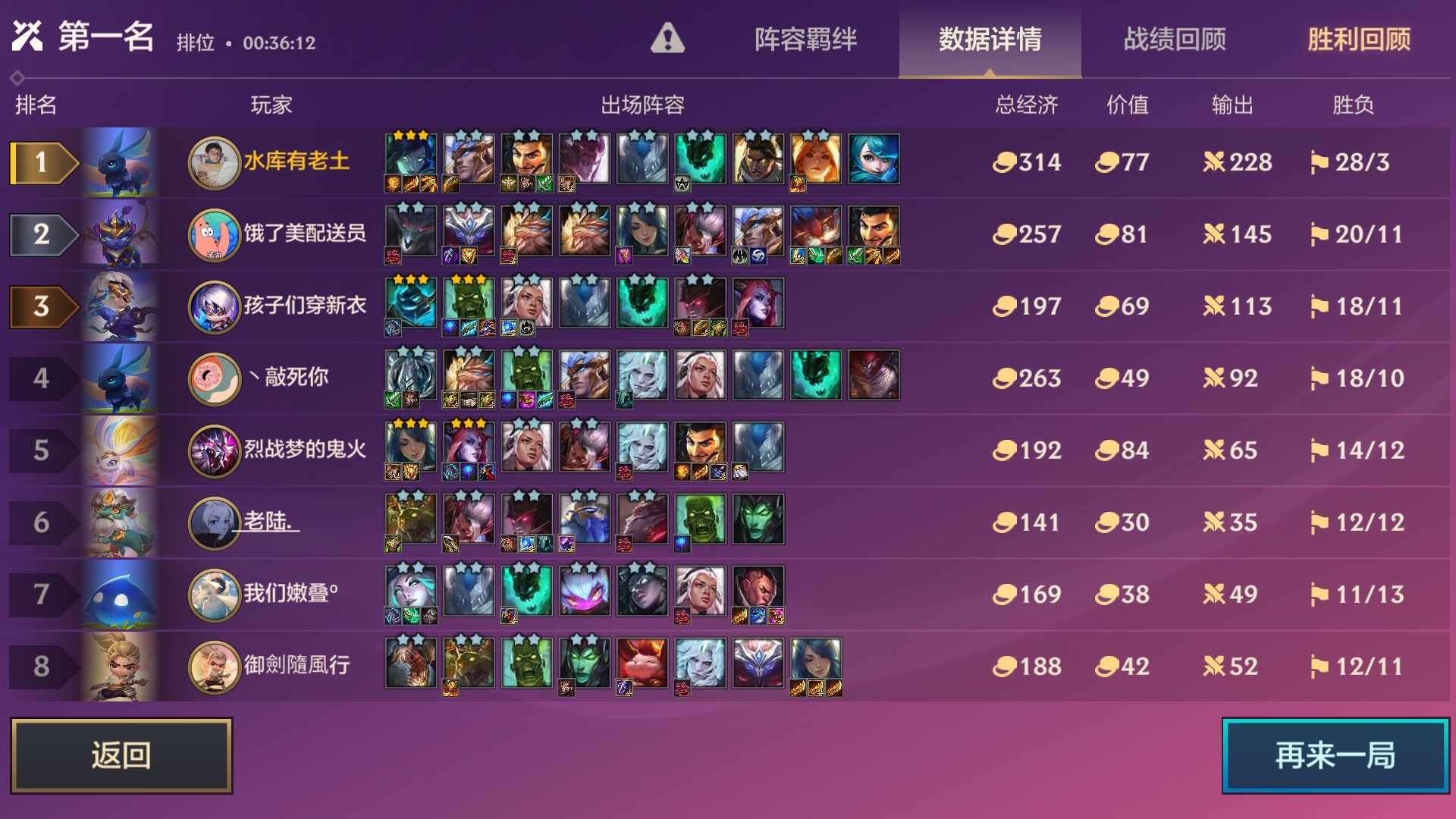 百搭骑士➕游侠。