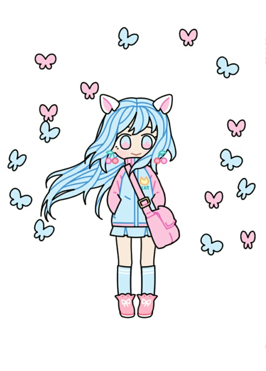粉彩女孩