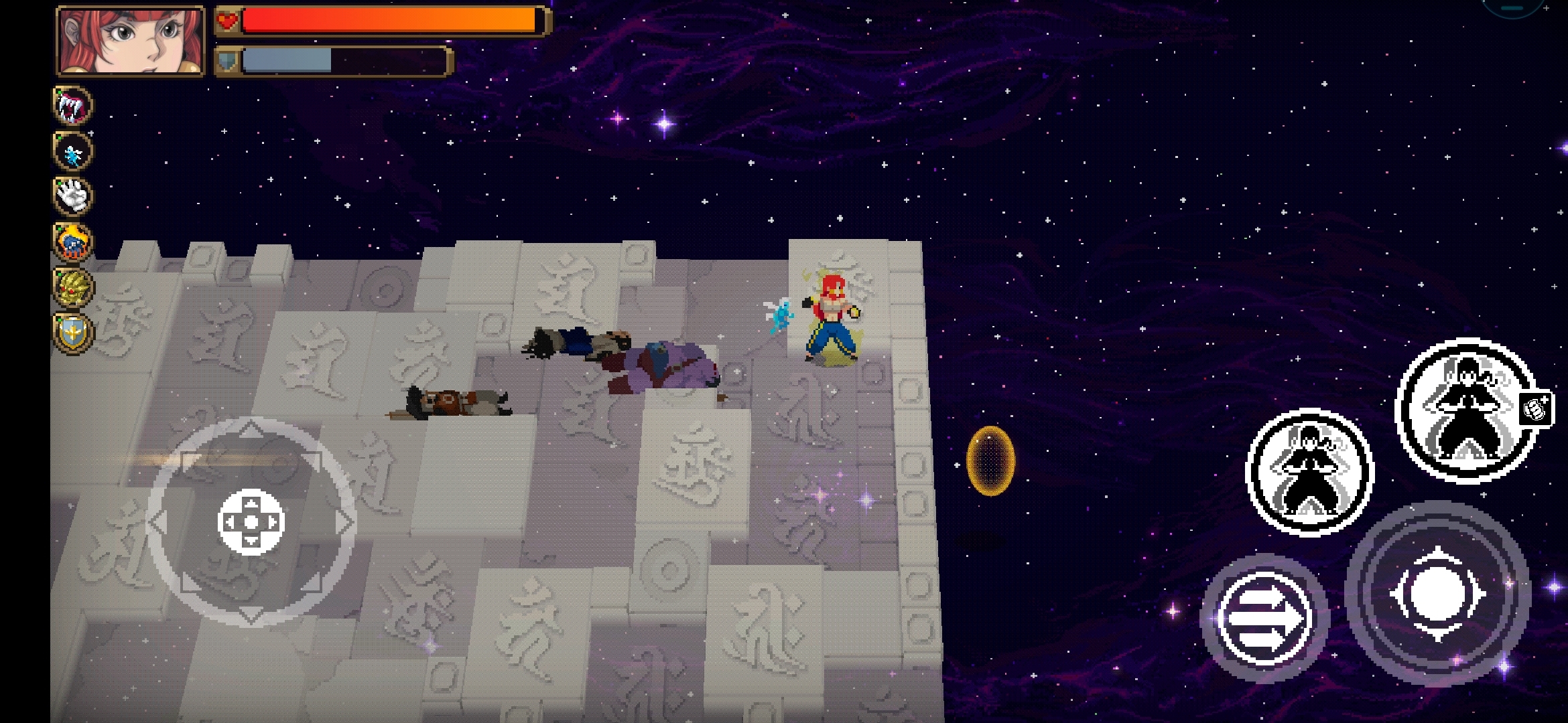 游戏出bug了，看不到boss