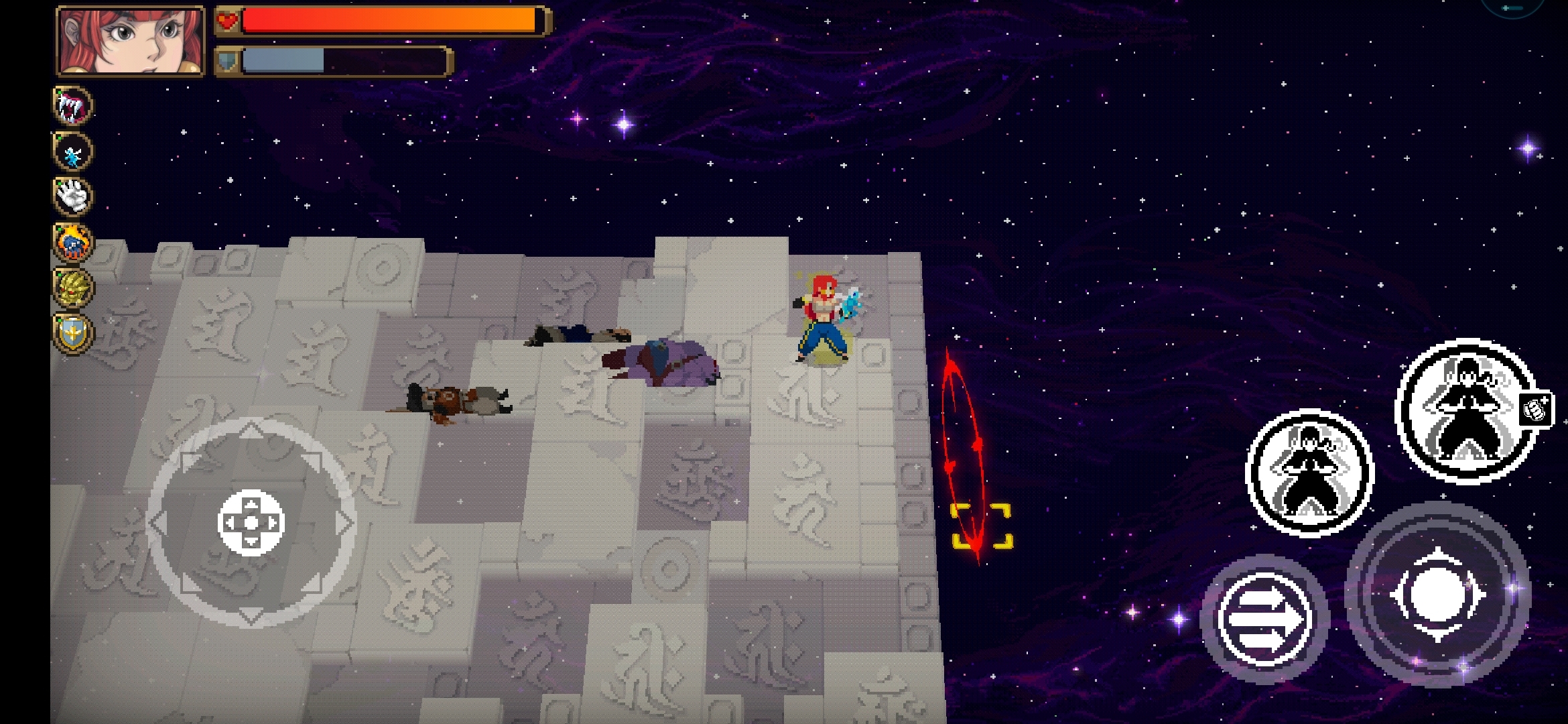 游戏出bug了，看不到boss