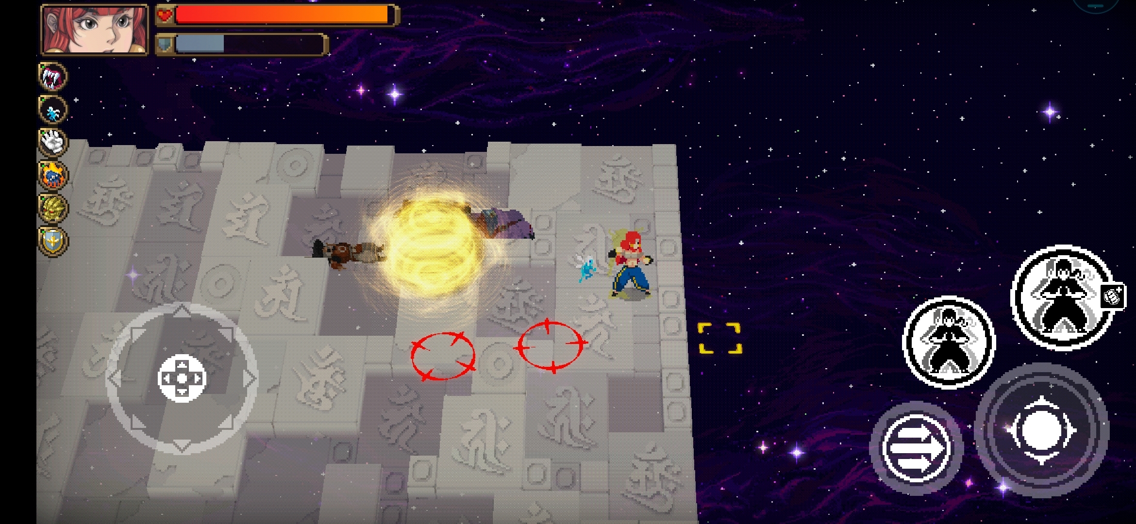 游戏出bug了，看不到boss