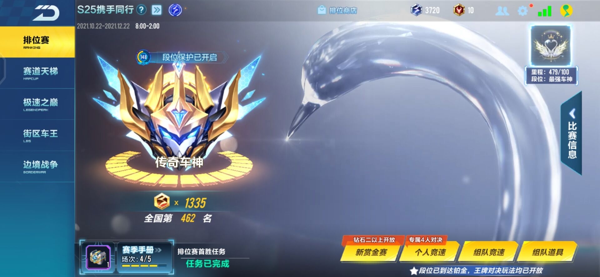 快到赛季末了。