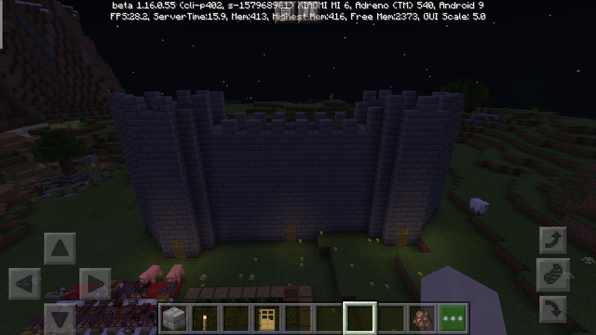 我第一次造城堡，你们看看还可不可以。？