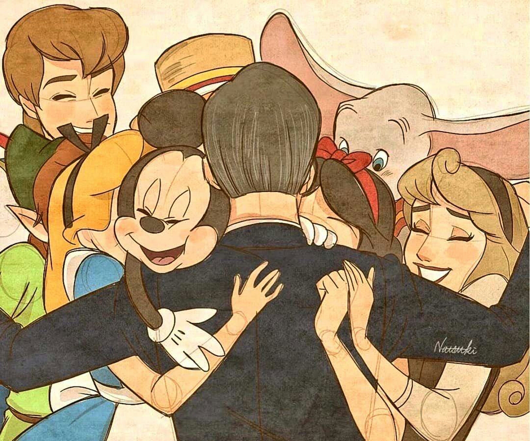 迪士尼插画分享
