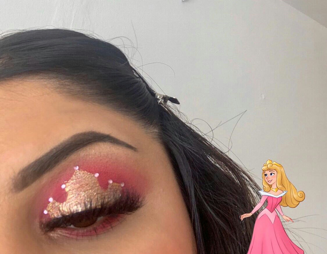 迪士尼眼影彩绘眼影