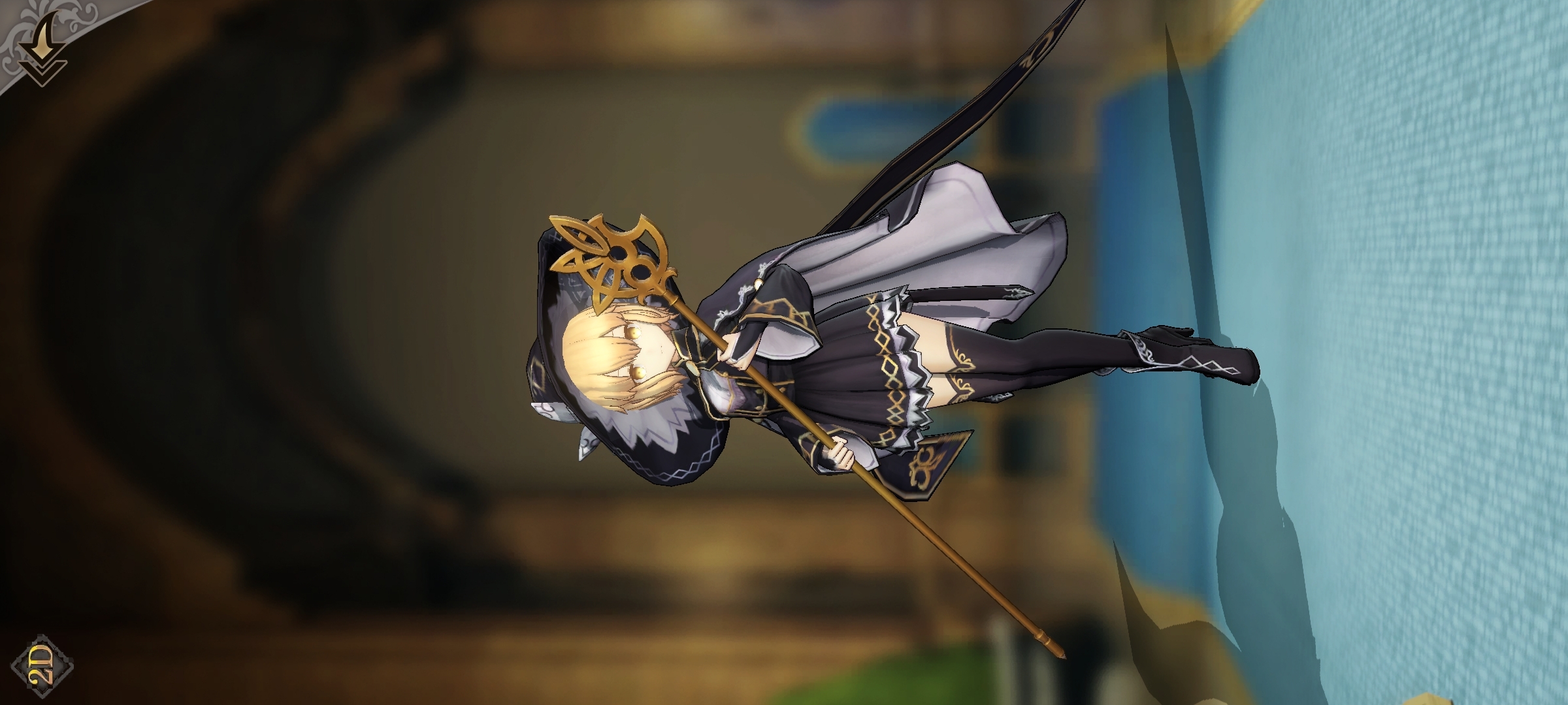 害羞魔女露娜与女武神亚黛尔海德的一天