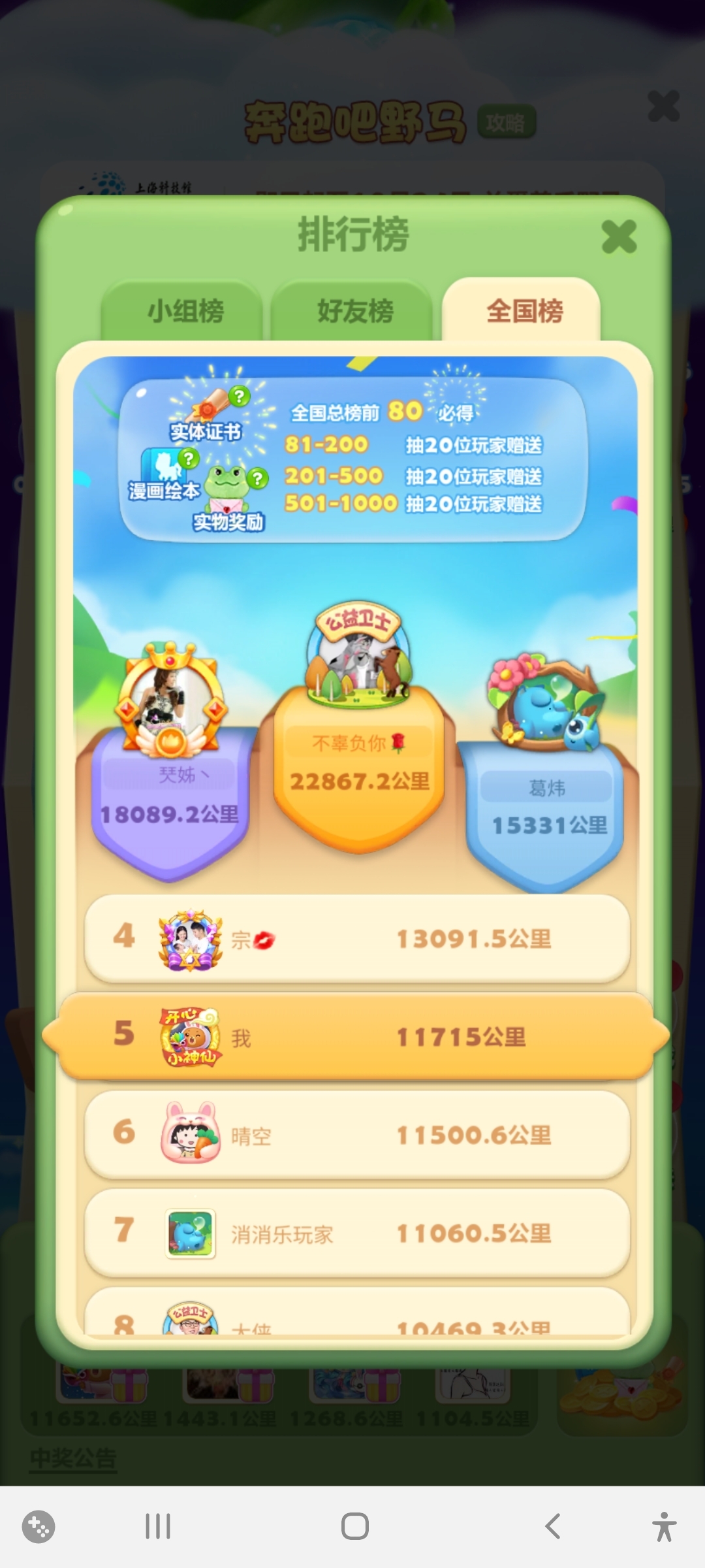看看我参加活动的