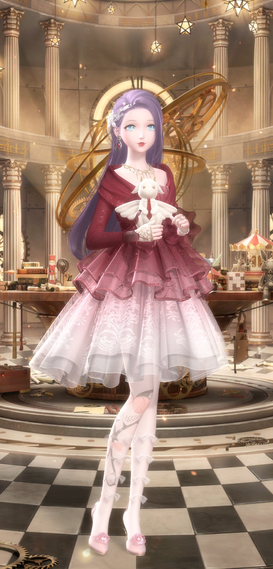 我女儿太好看了，衣服妆容特好看，哈哈哈衣服好想拥有好好看，