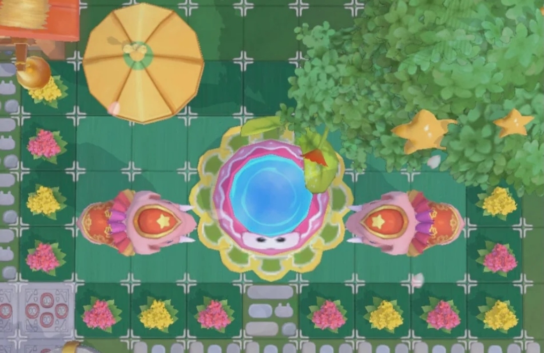 摩尔庄园东南亚风情场景设计图