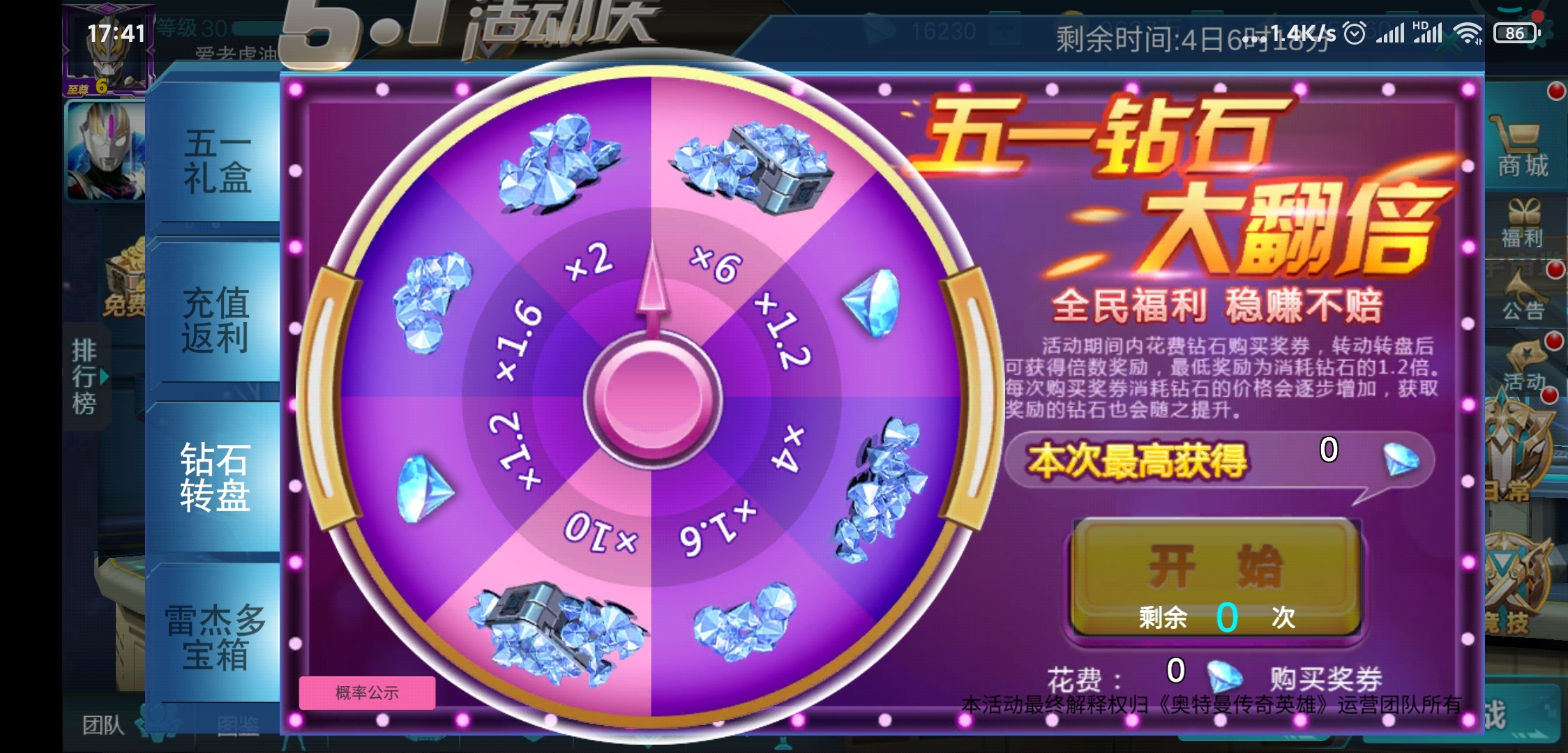 这只能抽一次？