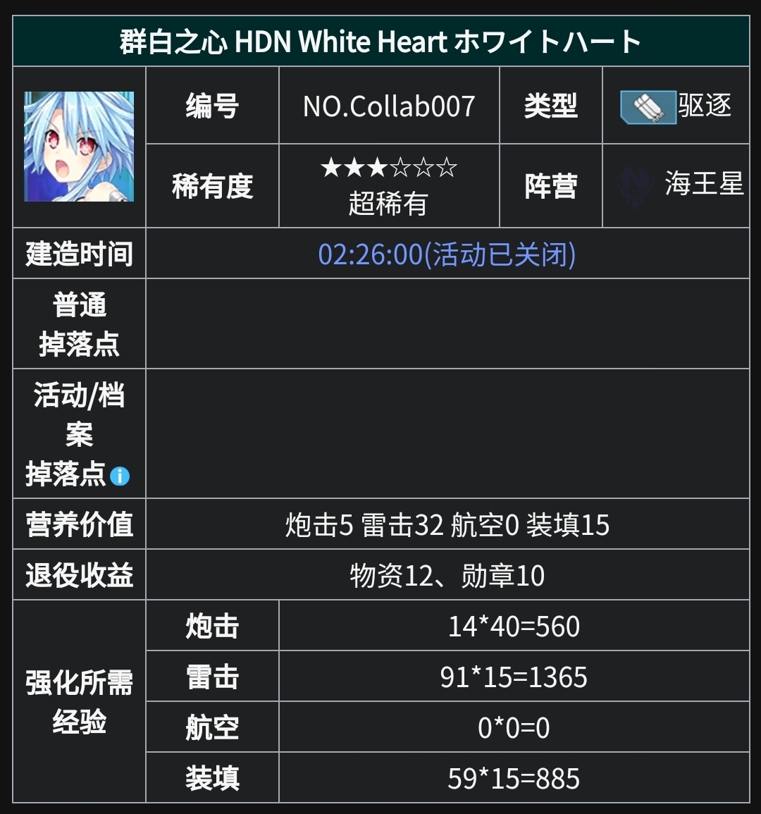 群白之心 HDN White Heart ホワイトハート