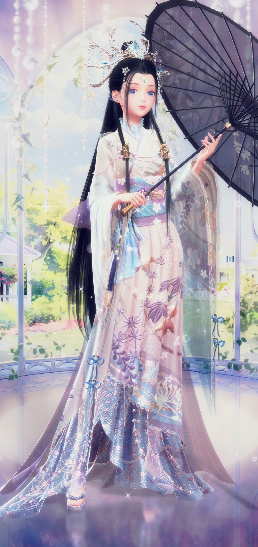 江畔何人初见月