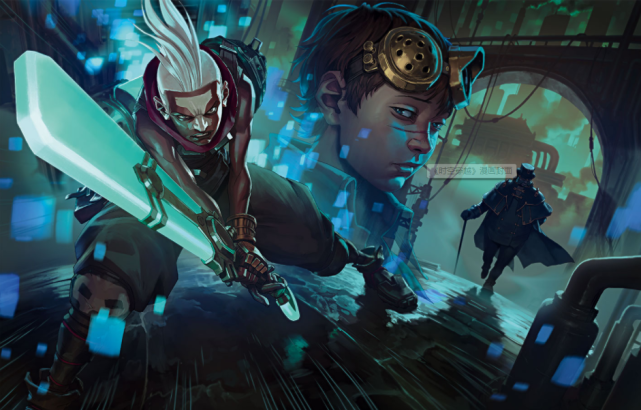 换个角度看LOL：艾克的本体是个老头，祖安确实充满文明！