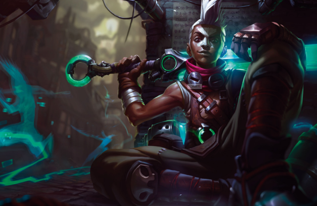 换个角度看LOL：艾克的本体是个老头，祖安确实充满文明！