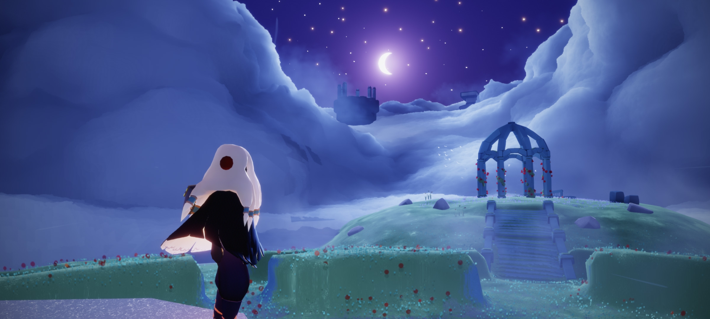 雨妈 红耳机 黑斗 黑脸 灯笼裤