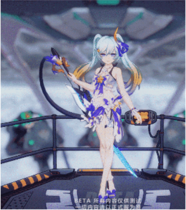 制作组对女武神竖屏功能进行了相应的适配,同样也能看到女武神的全身