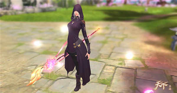 《天下》新时装魅影迷踪上线，化身大荒最帅的暗黑刺客