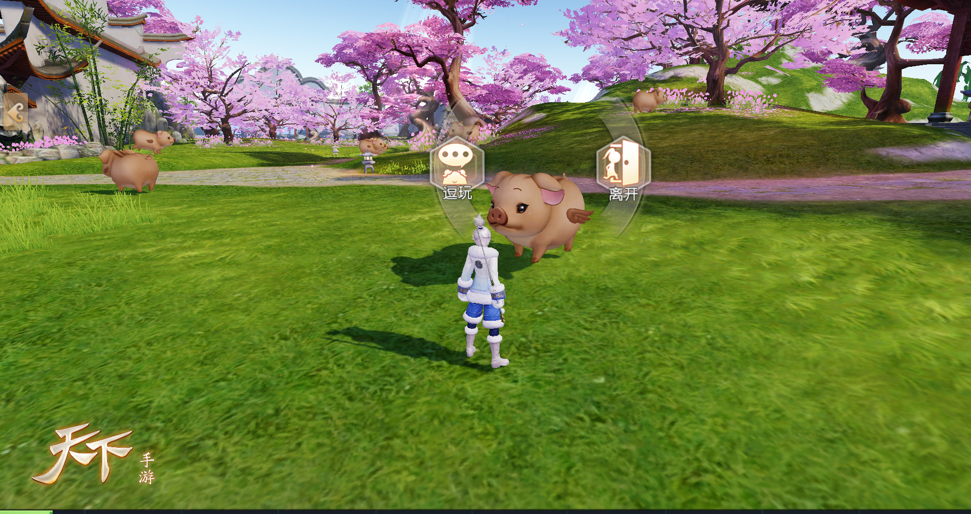 五星连珠玉，祥瑞藏云中。《天下》手游寻宝活动火热进行中！