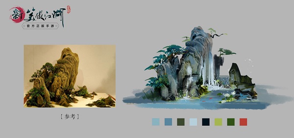 细节迫真！《新笑傲江湖》一座山一块石见微知著