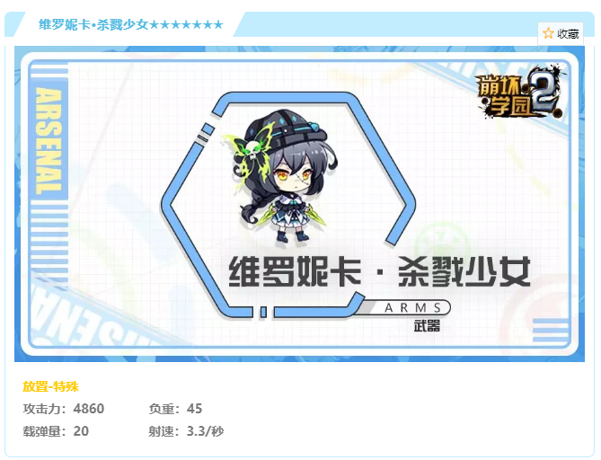 只剩你一个啦 · 七星「维罗妮卡·杀戮少女」