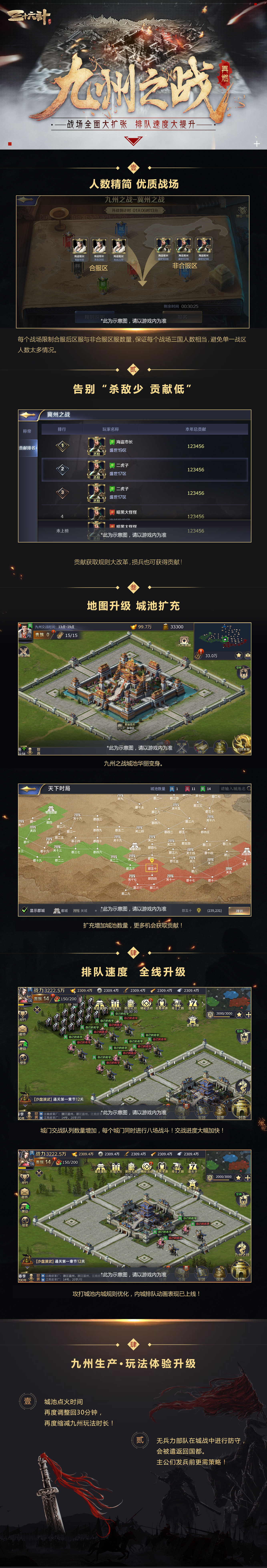 九州之战 | 地图全面扩张，排队速度提升！