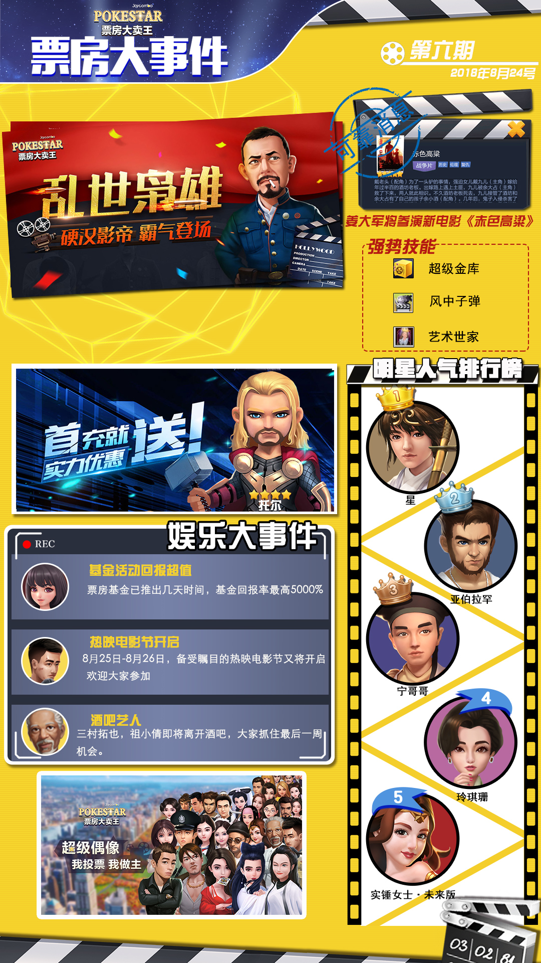 票房大事件第六期--乱世枭雄，硬汉影帝霸气登场