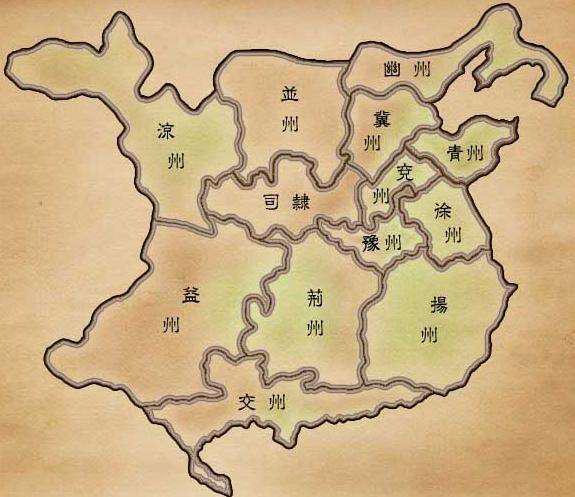 三国志14州地图图片