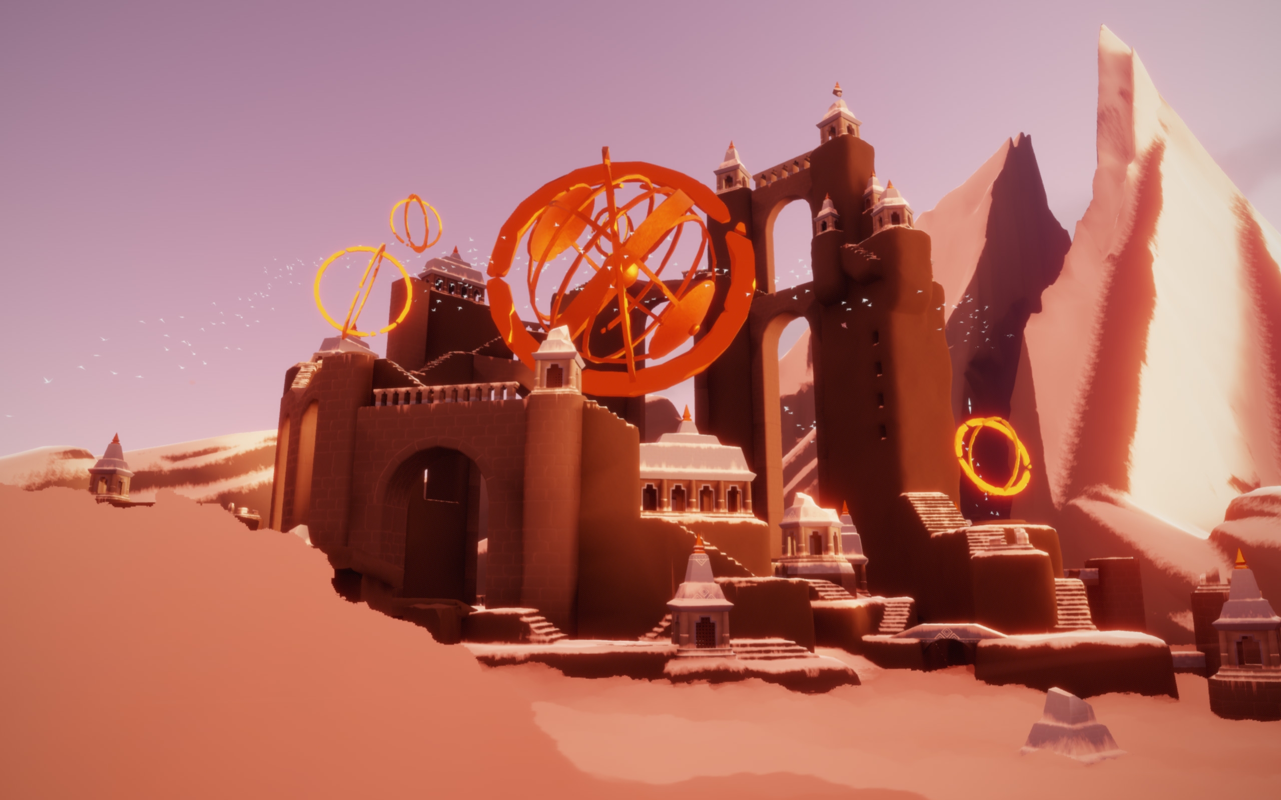 霞谷篇云层之上的城池霞光无限