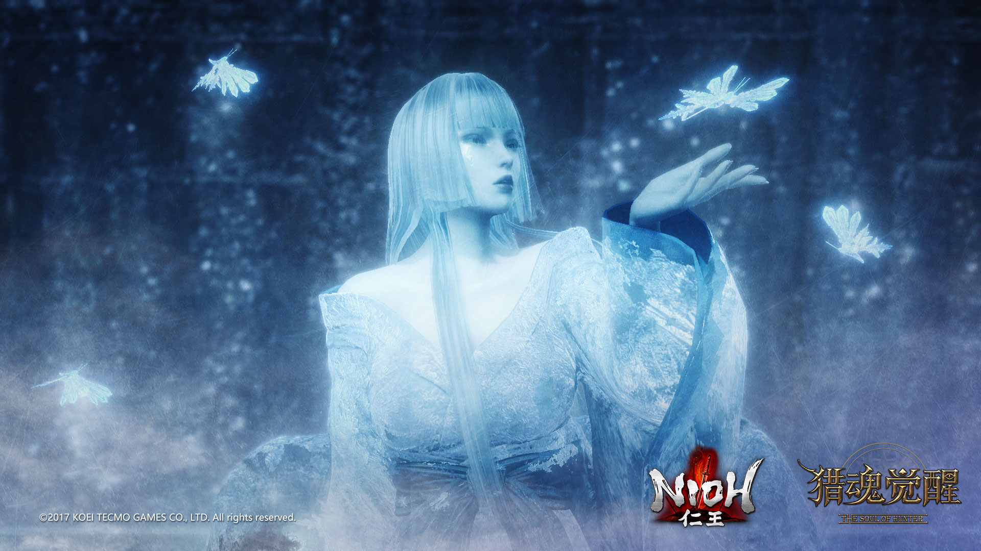 冷艳冰心猎魂觉醒x仁王联动最终弹boss雪女揭晓