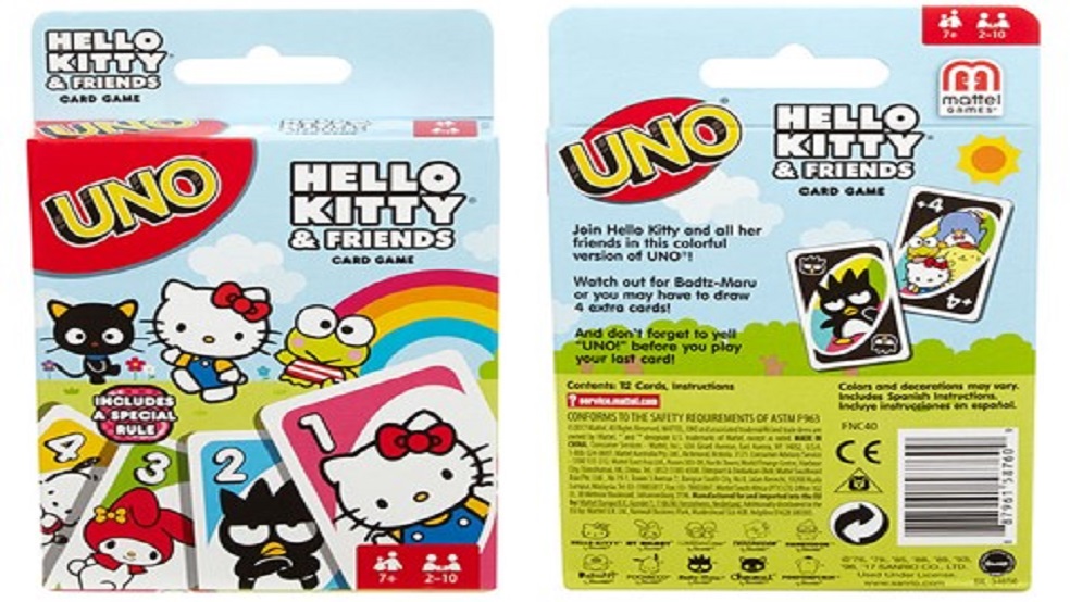 《一起优诺》猛男必玩！Uno Hello Kitty满足你的