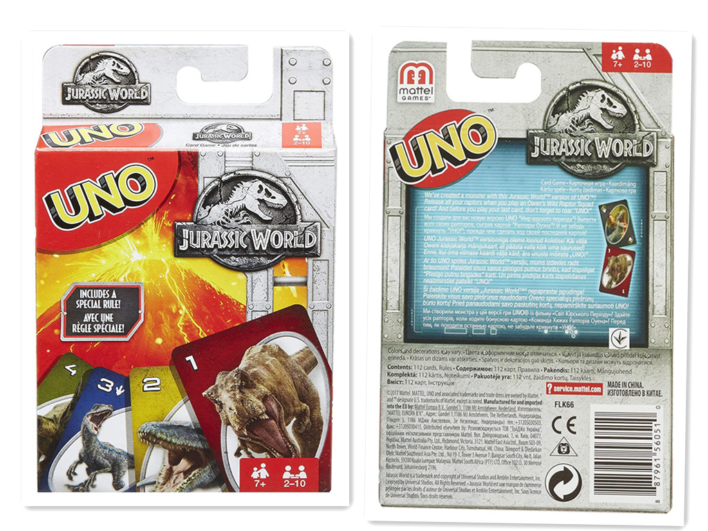 《一起优诺》驯龙师与恐龙家族都在UNO Jurassic w