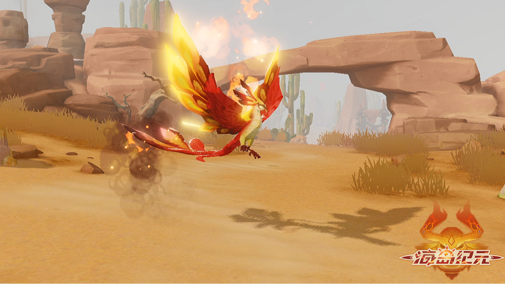 ​归去来兮 业火涅槃！《海岛纪元》全新神选宠物「大炎金乌」 