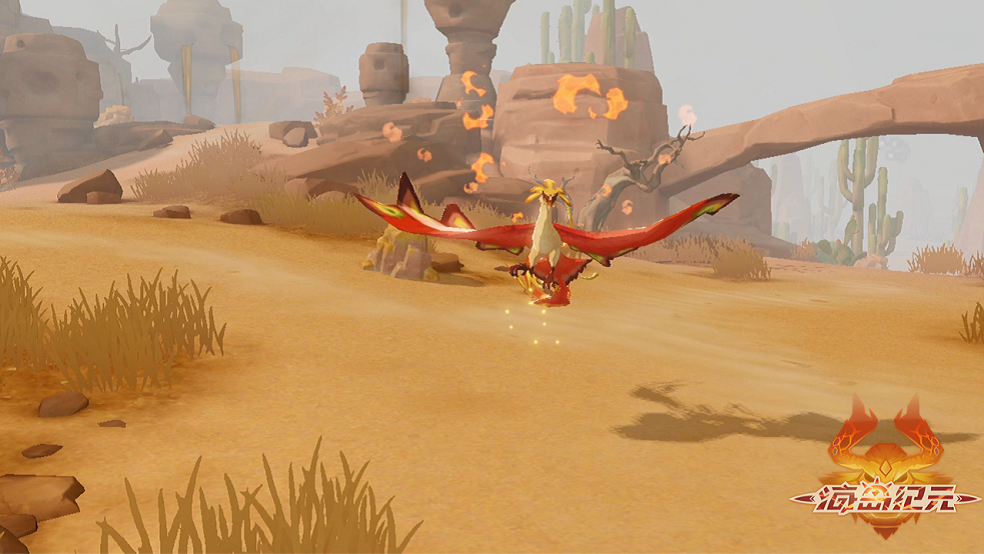 ​归去来兮 业火涅槃！《海岛纪元》全新神选宠物「大炎金乌」 