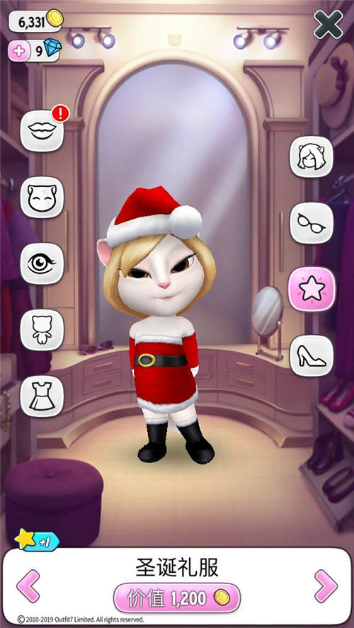 超级可爱有趣的猫咪宠物养成游戏《我的安吉拉》