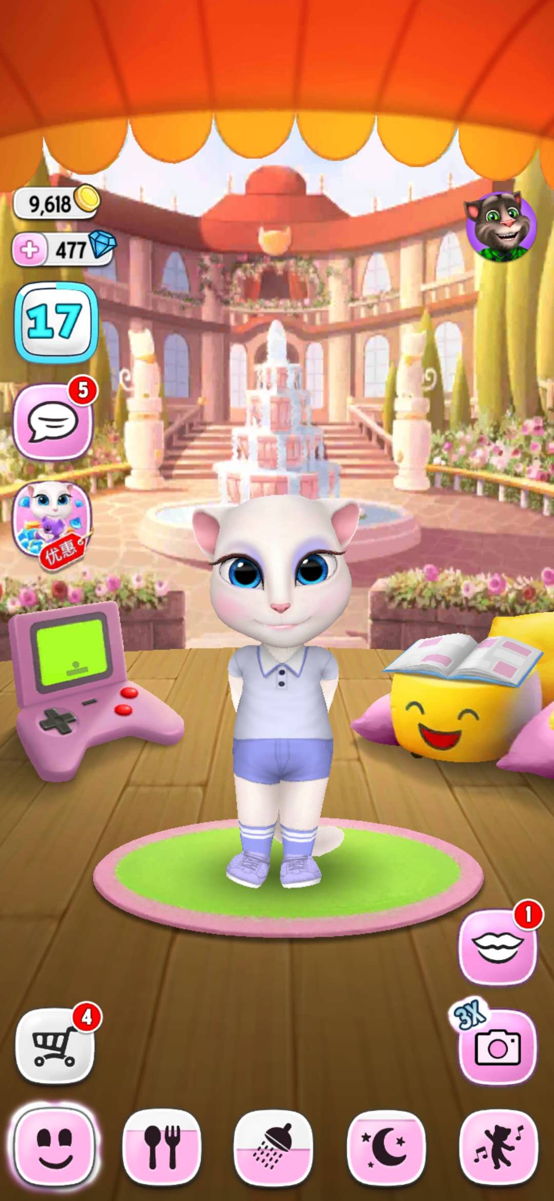 小长假干点啥？当然是陪我的安吉拉了！