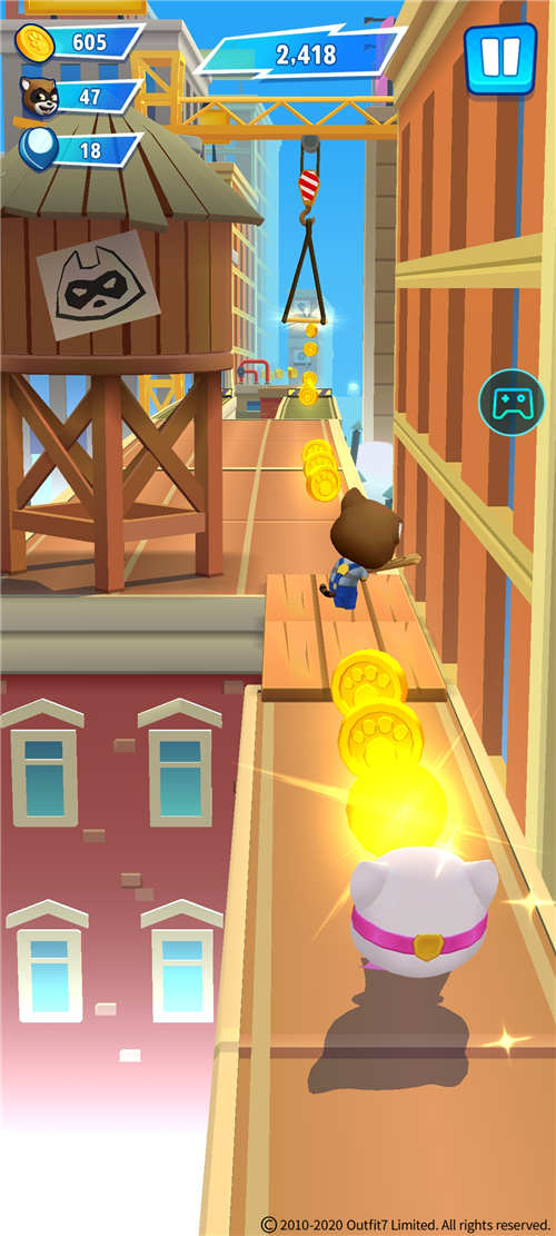 《汤姆猫英雄跑酷》获得高分技巧