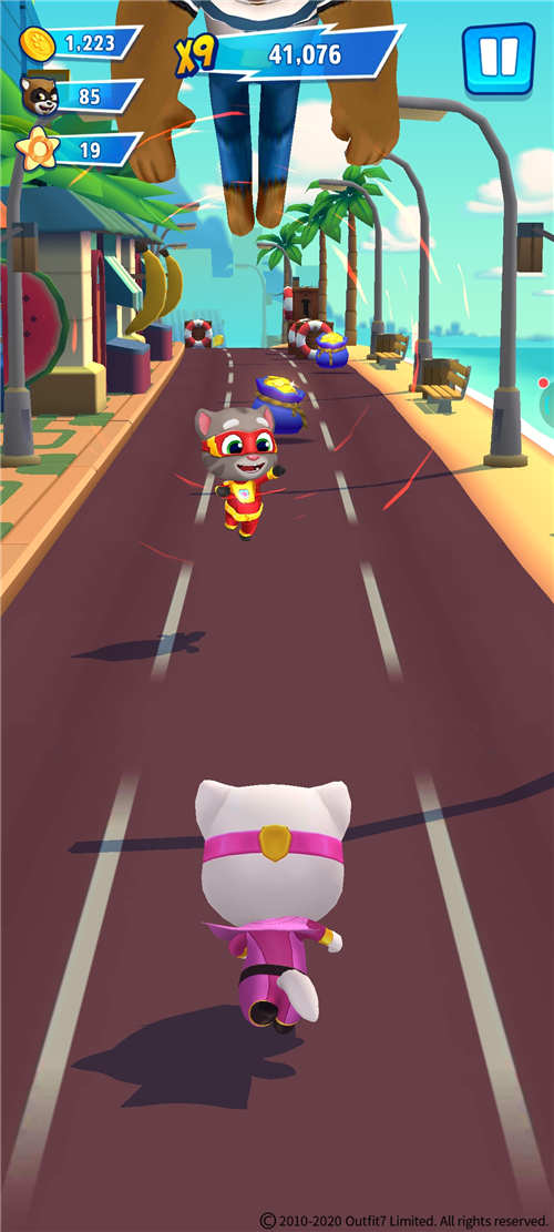 一款易上手的休闲跑酷游戏——《汤姆猫英雄跑酷》