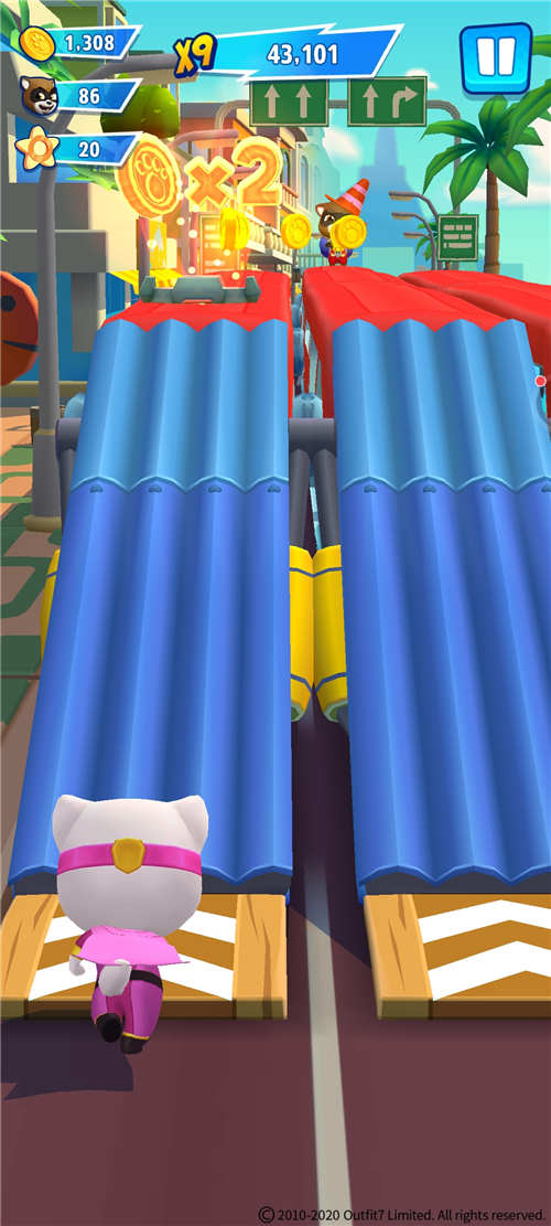 一款易上手的休闲跑酷游戏——《汤姆猫英雄跑酷》