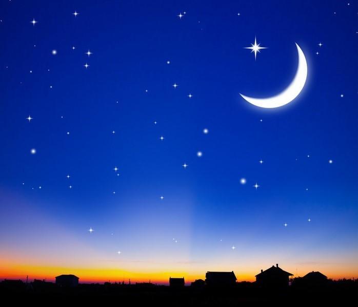 月亮和星星哪个大呢