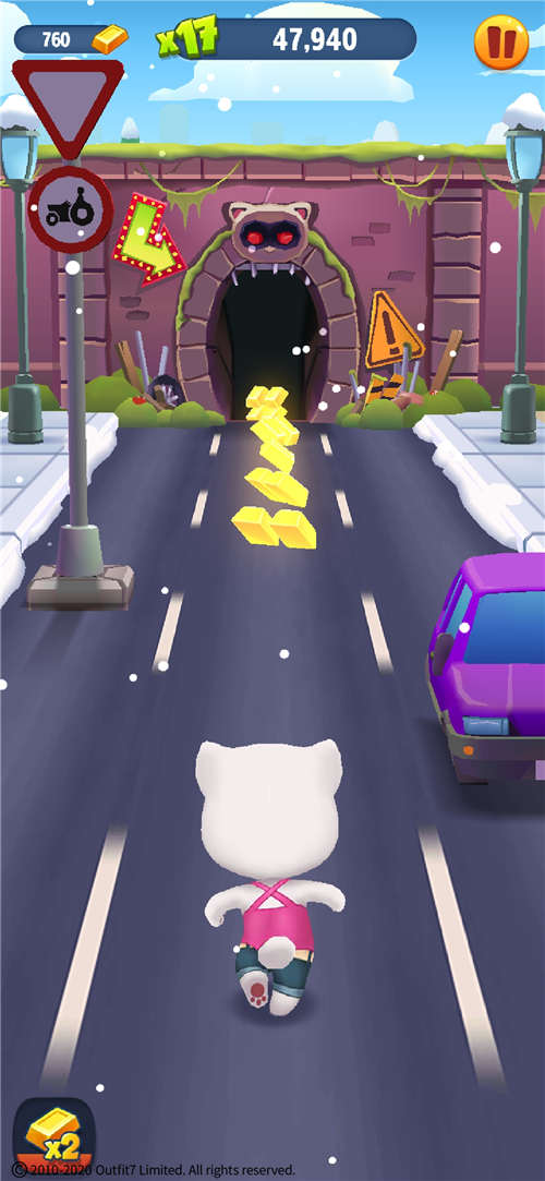 《汤姆猫跑酷》每日任务窍门要领（上篇）