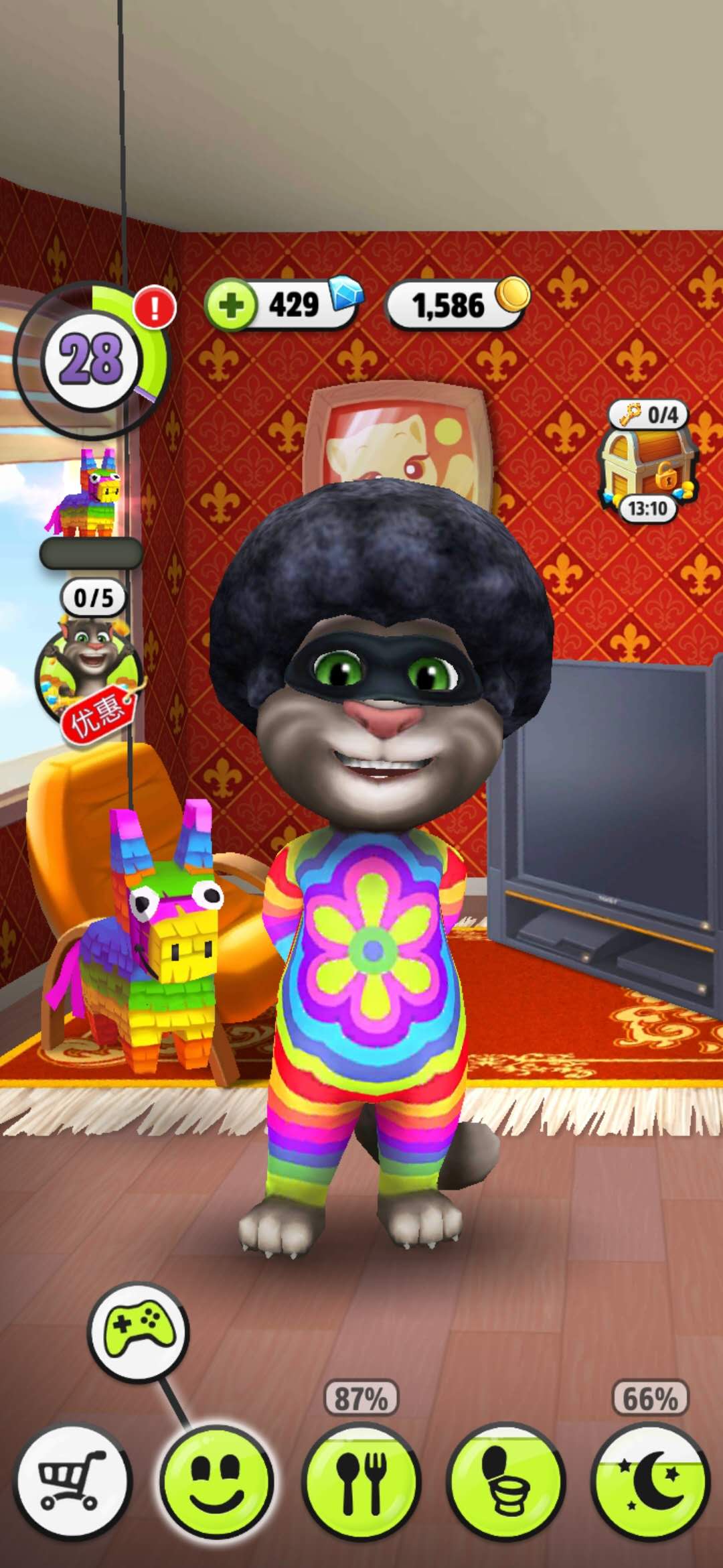 原来汤姆猫的快乐这么简单！这样做就能让愉悦值爆棚！