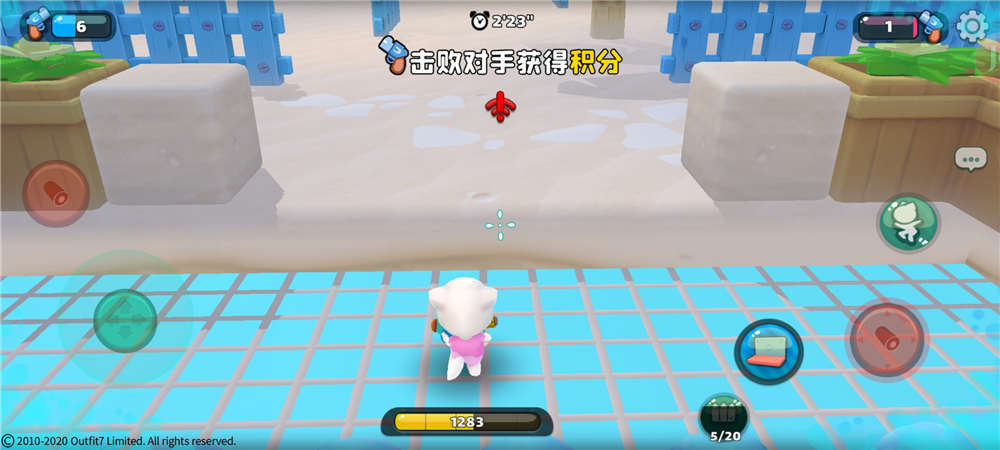 《汤姆猫荒野派对》以汤姆猫形象设计的休闲卡通风格吃鸡游戏！