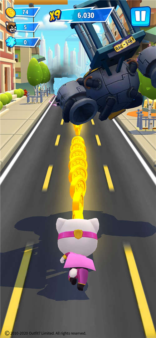 《汤姆猫英雄跑酷》——2020年最好玩的跑酷游戏！