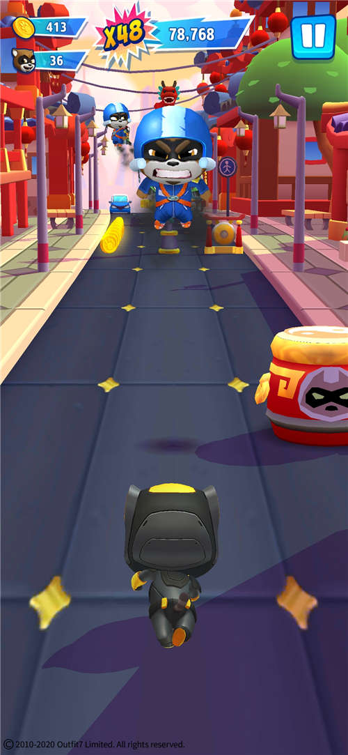 《汤姆猫英雄跑酷》如何升级版本？