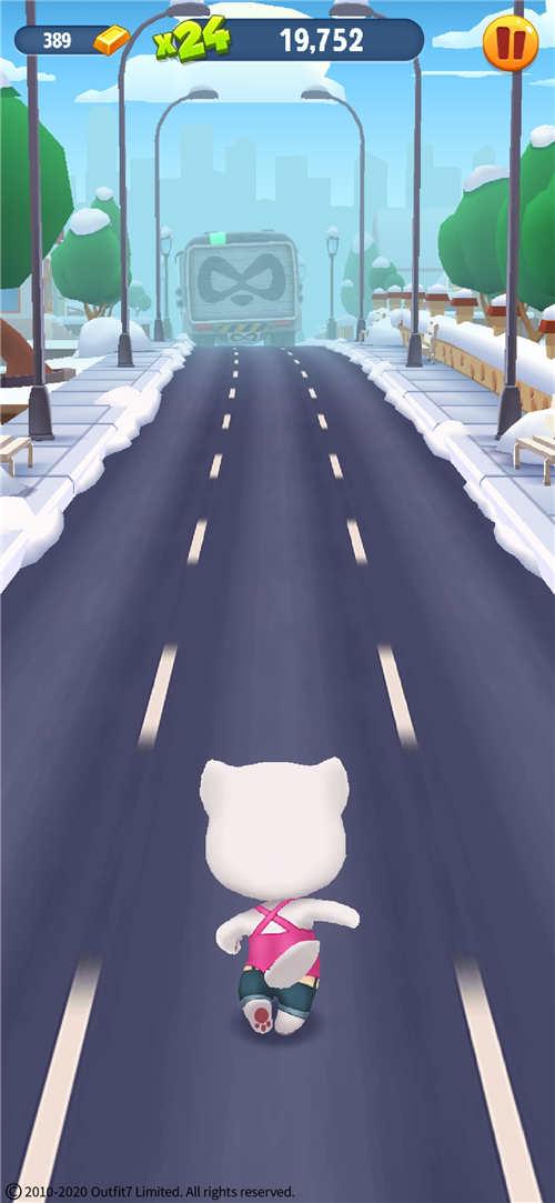  竖屏类跑酷游戏《汤姆猫跑酷》：多种地图，百变元素！