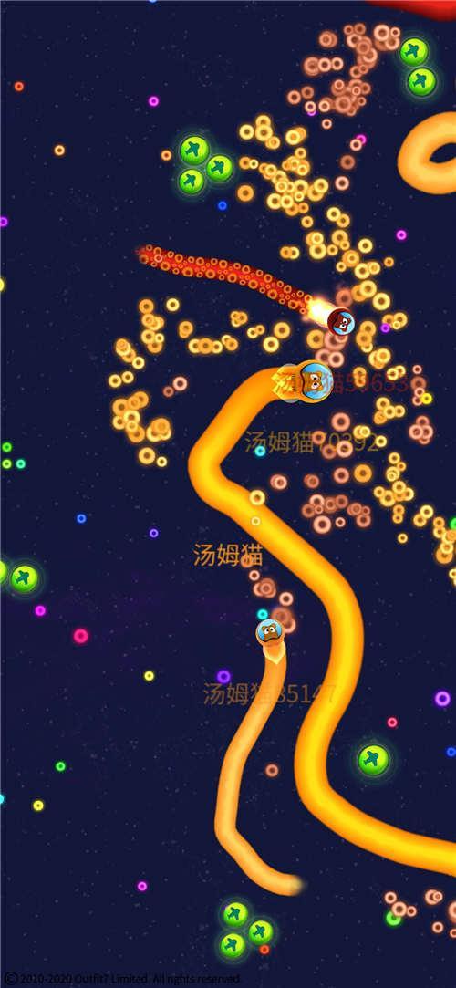 《我的汤姆猫2》太空轨迹小游戏围杀技巧详解-画个圈圈击杀你