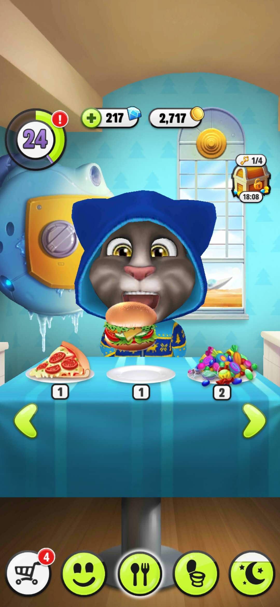 大夏天的，当然是要和西瓜、空调和汤姆猫在一起咯~