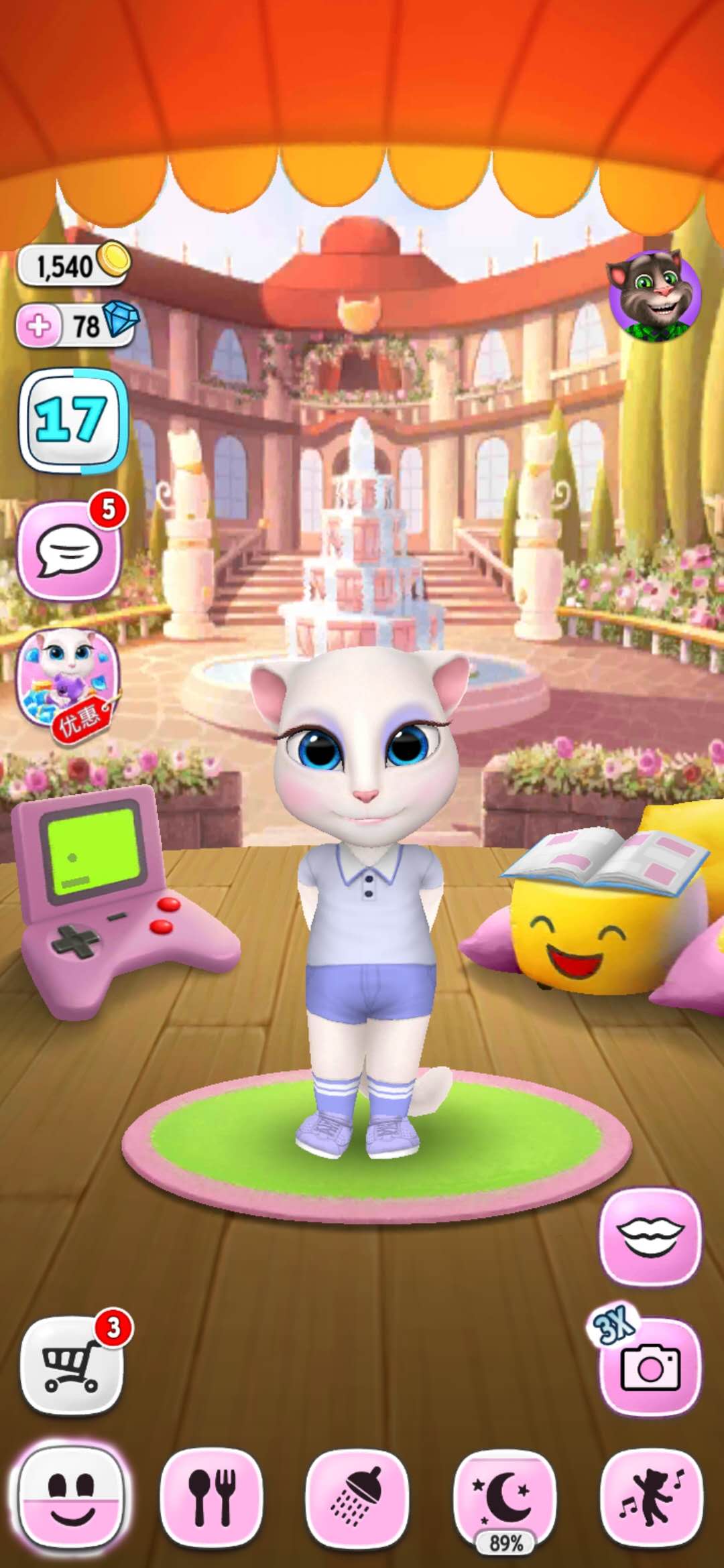 这个世上绝不会离开的，就只有安吉拉了吧