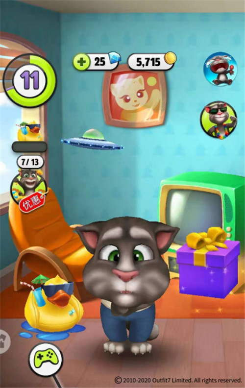 《我的汤姆猫》游戏中怎么和宠物互动？