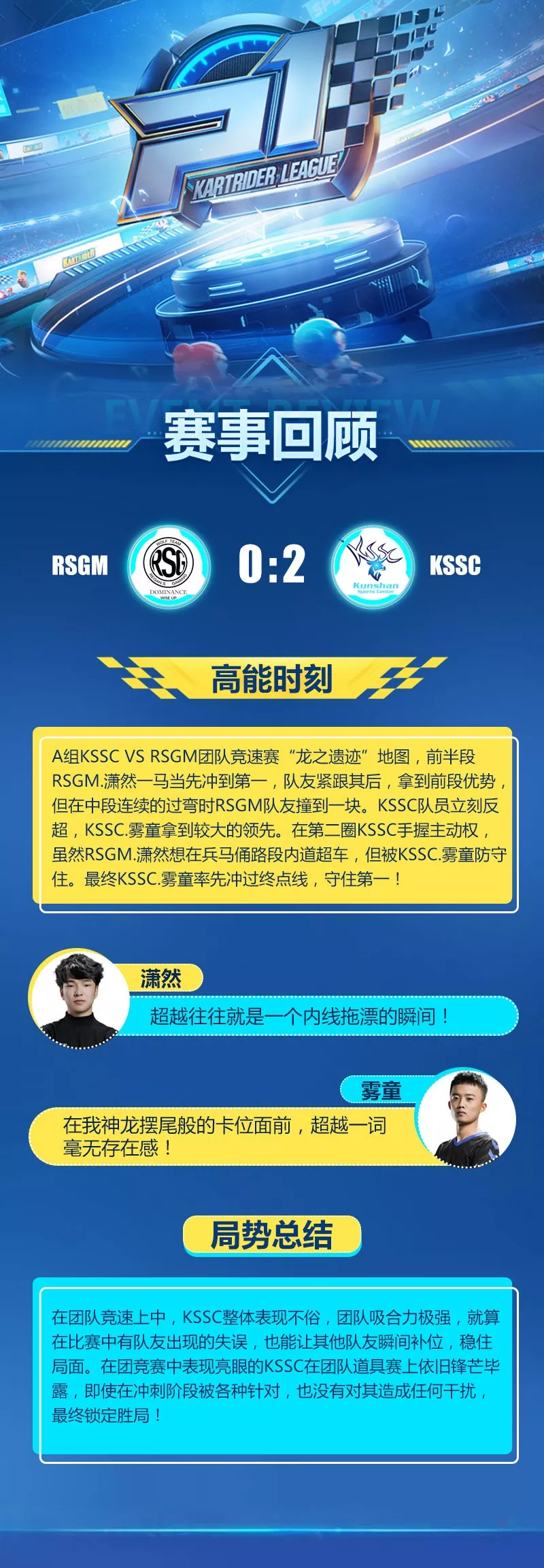 AG.M全员状态火热，竞速赛与道具赛接连以大优势取胜